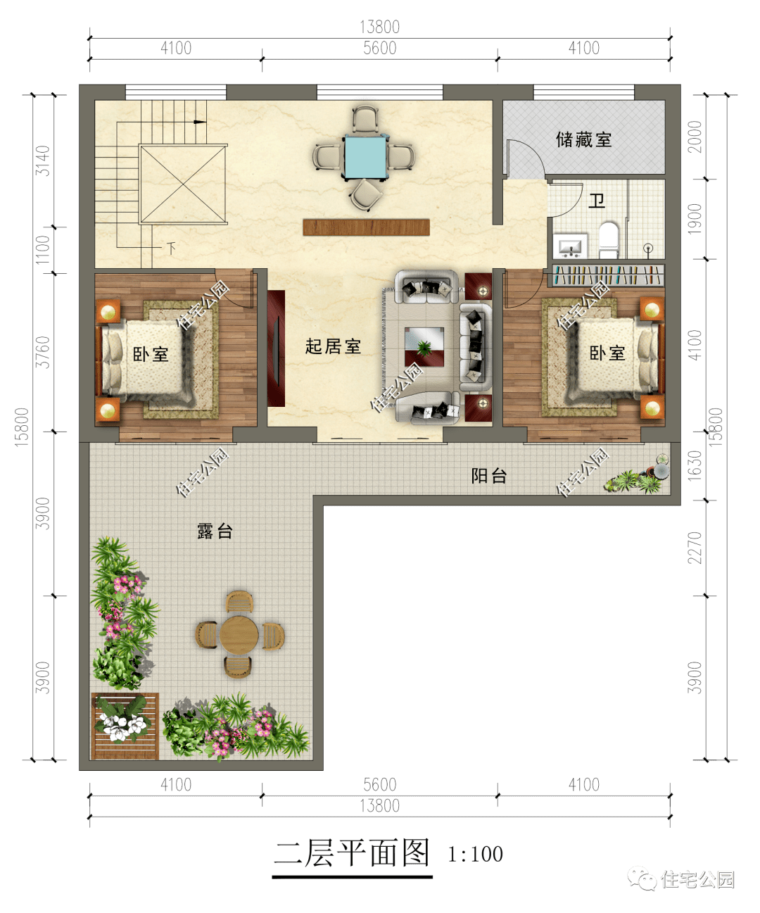 最佳农村户型图 独院图片