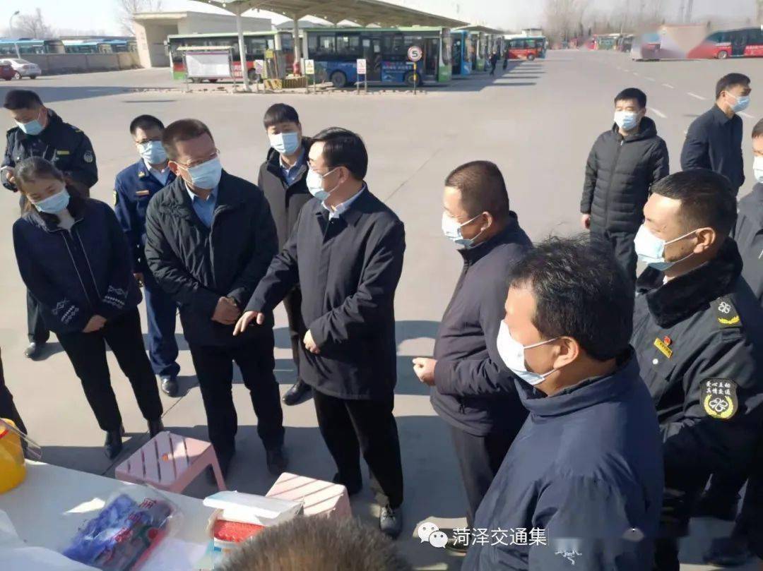 单县县委书记耿振华一行莅临单县新汽车站检查督导_工作_生产_疫情