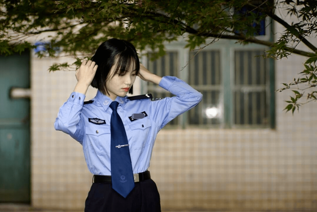 湖南警察学院女生图片