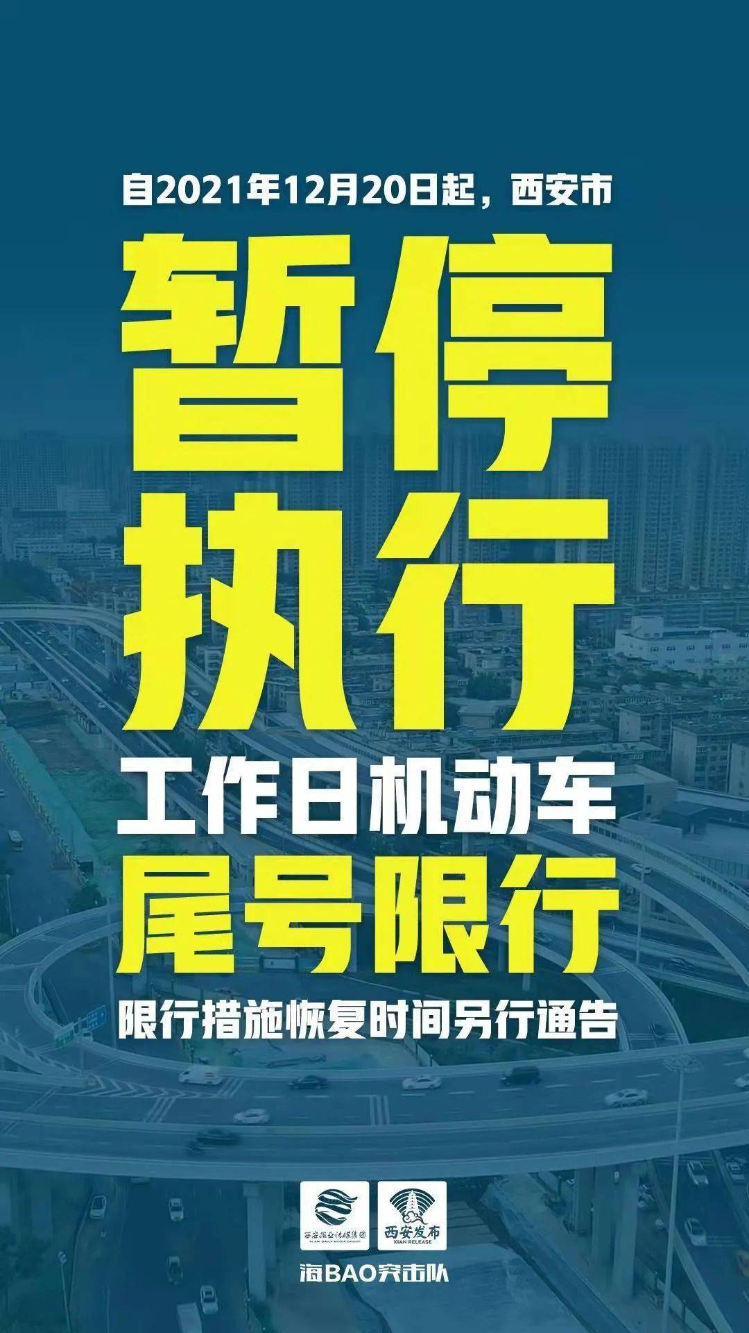 明日起暂停执行工作日机动车尾号限行措施