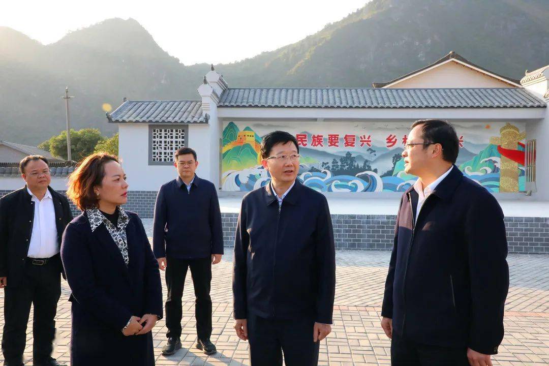 市委书记何朝建到合山忻城调研,他提出这些要求_发展_项目_广西