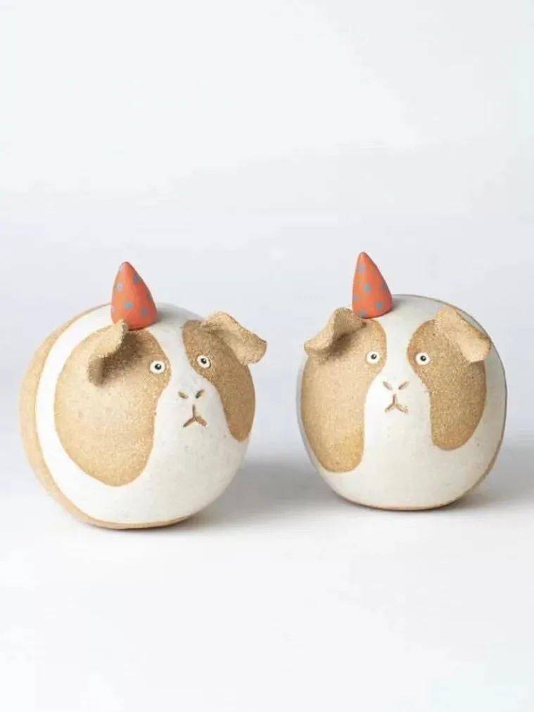 艺术荟丨helenburgess创作富有表现力的动物陶瓷