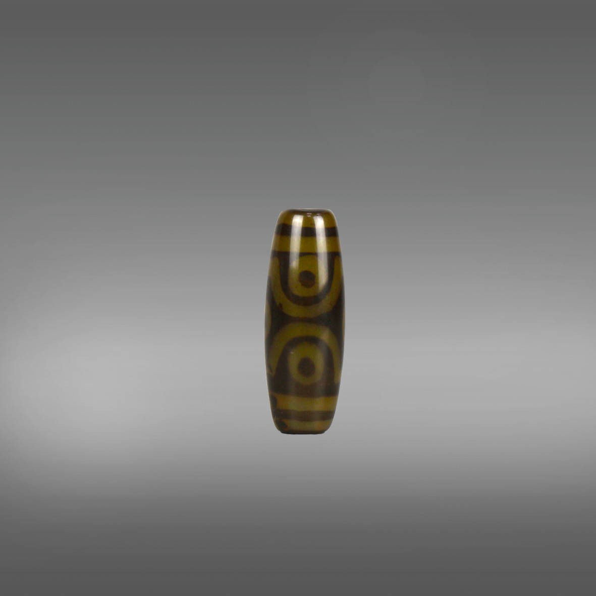 台湾中正拍卖:元代玉髓六眼天珠鉴赏_西藏_玉质_玛瑙