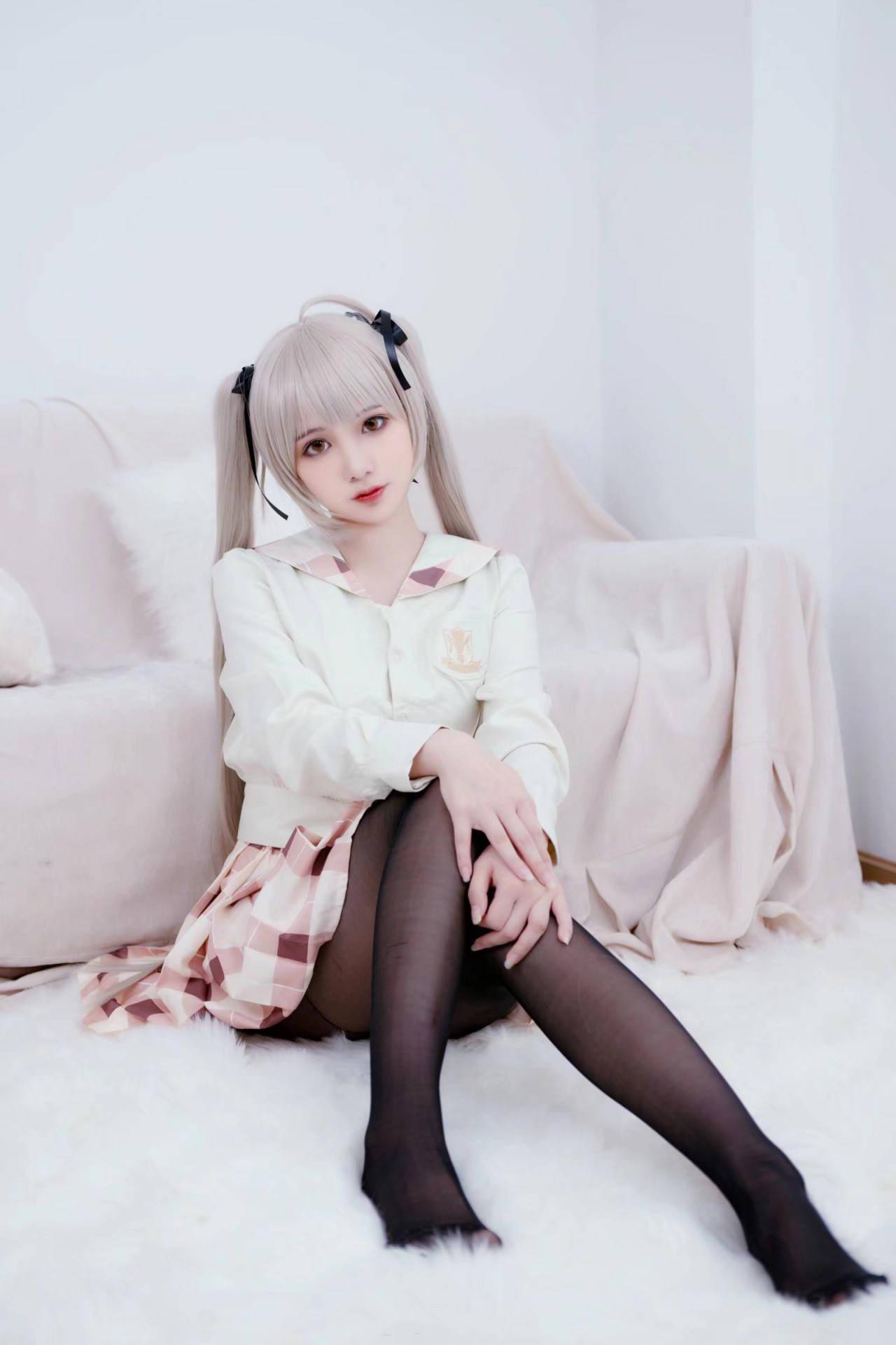 凌凌子|穹妹制服cosplay