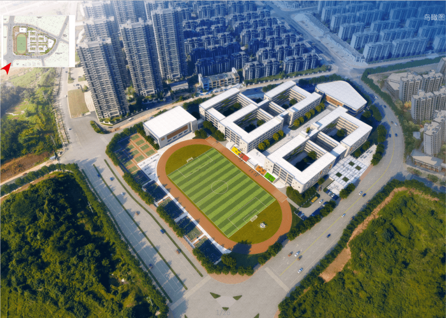 阁皂山大道学校石钟山路学校红谷南大道学校预计2022年开工