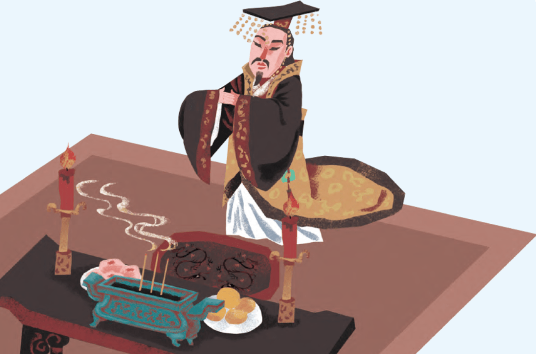 在古代冬至日,历代王朝的君主会举办祭天祭神大典,活动十分隆重.