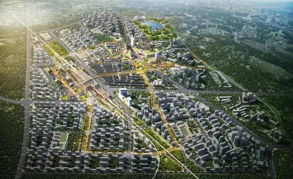 步行街站的建设成彭铁路tod项目三大站点未来(效果图)图源:品鉴彭州