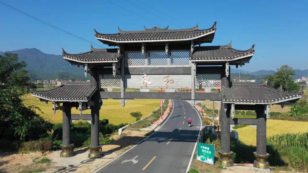 风景如画绝美世外桃源连山永和镇