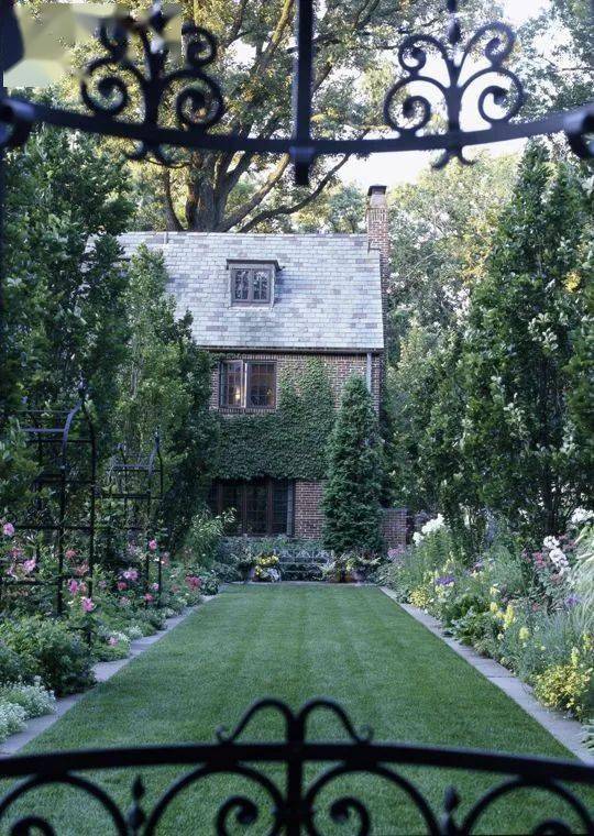 花园系列英式花园自然浪漫系的优雅花园