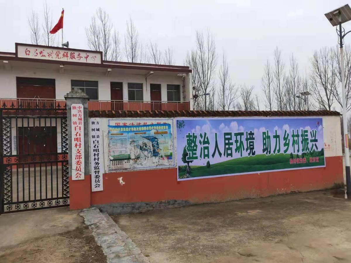 方城县独树镇人居环境整治常态化