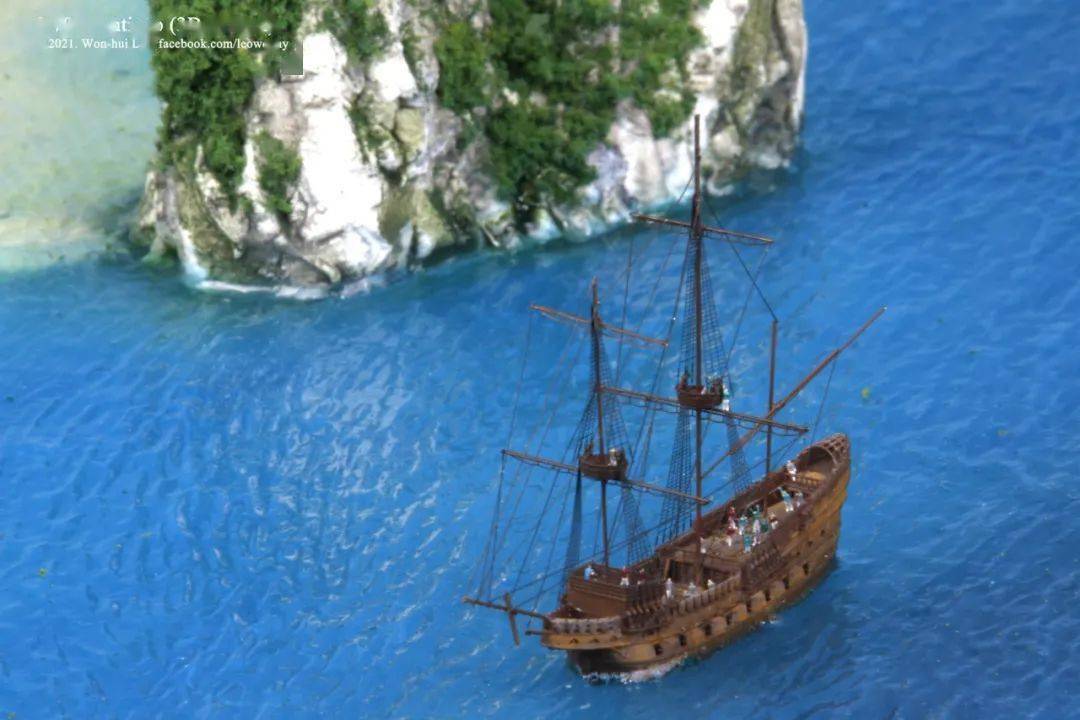 发现了不老泉的西班牙皇家海军战舰圣地亚哥号