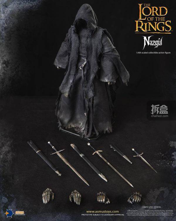 Toys|ASMUS TOYS 1/6 指環王 魔戒 NAZGUL 戒靈 可動人偶12寸