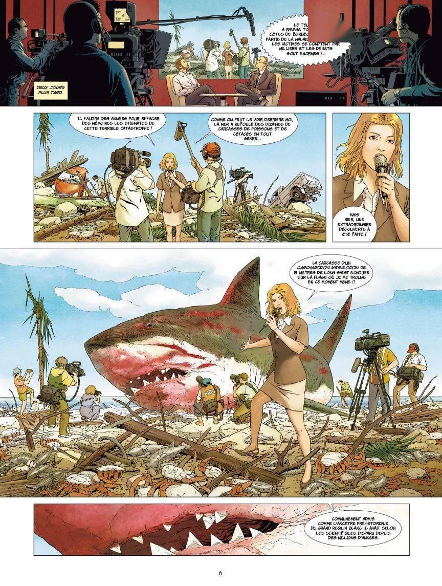 艺术漫插卡塔戈的鲨鱼今日漫画carthago