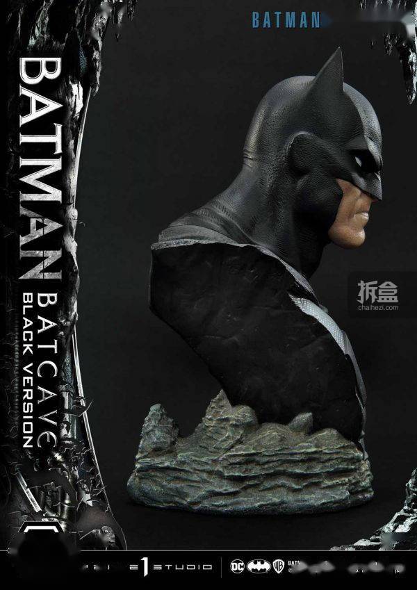 配件PRIME 1 STUDIO BATMAN HUSH 蝙蝠侠 缄默 1/3雕像胸像