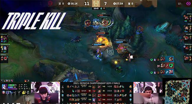 维克托|LOL-德杯：TES三叉戟全线发力操作拉满，3-0击败iG挺进德杯决赛