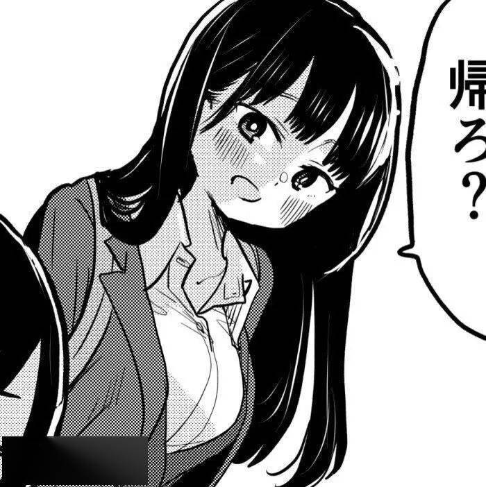 宝藏珍藏的男女生黑白动漫头像