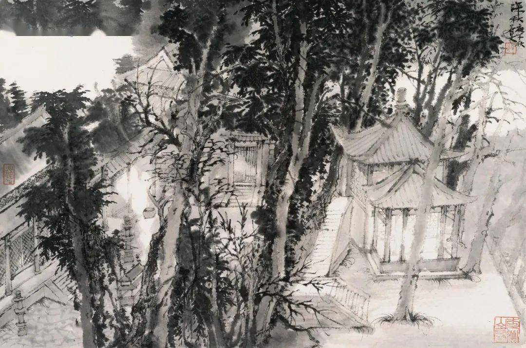 山水志丨当代中国山水画九人展第二回参展画家61张谷旻