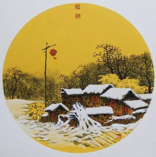 赵春秋冰雪画欣赏图片