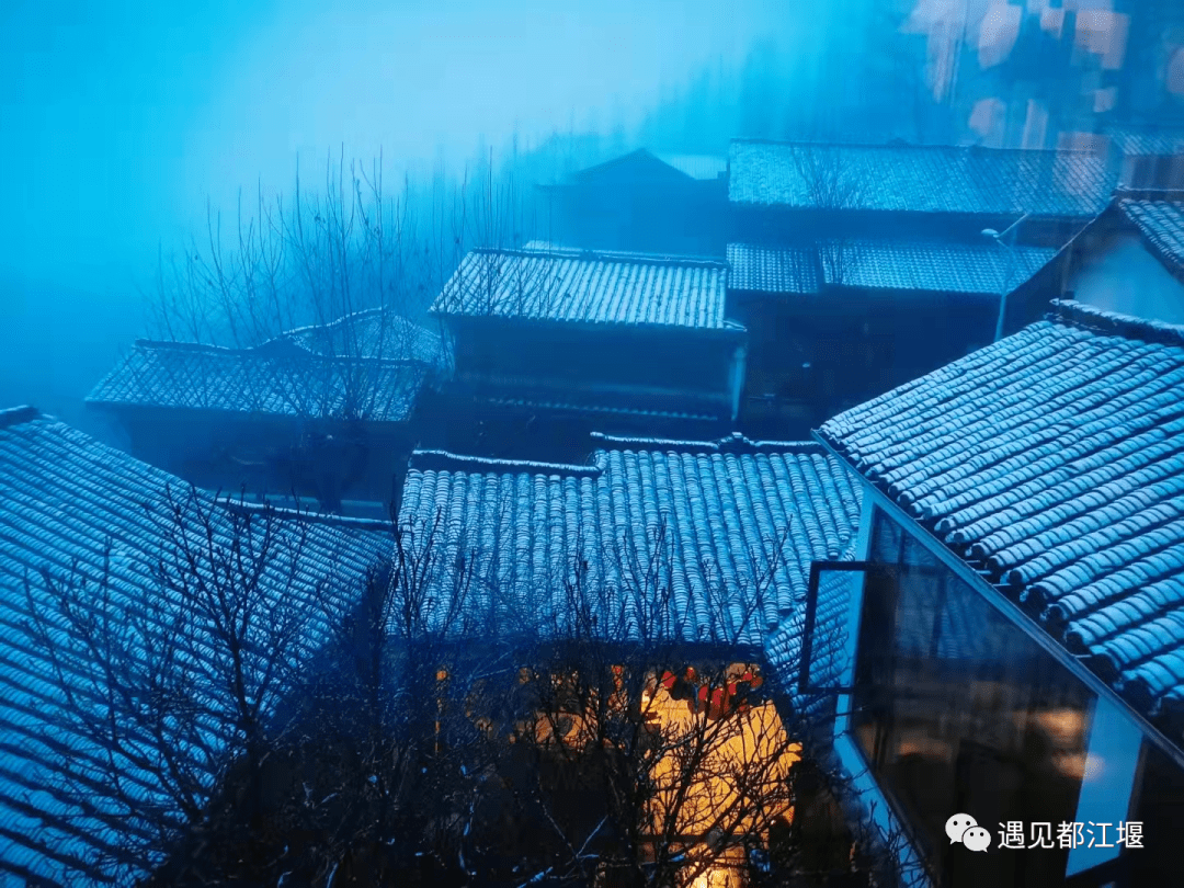 雪景|不负众望！都江堰下雪啦！最美雪景在这里~