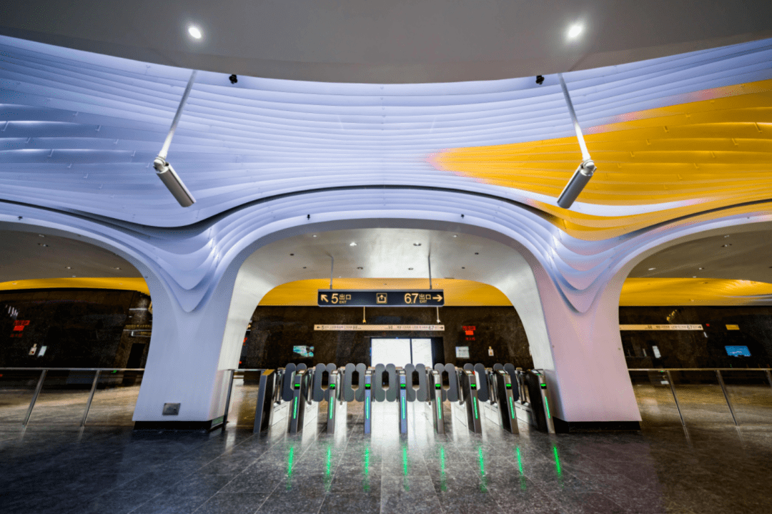 官宣:地铁14号线开通倒计时,各站点内景提前剧透_施工_车站_陆家嘴