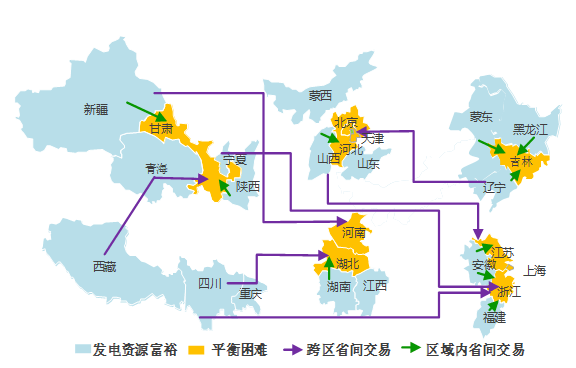 中国电网分布图高清图片