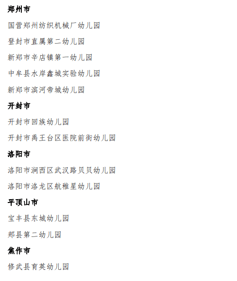 公示|公示！25所幼儿园入选省示范幼儿园！3所幼儿园被撤销省示范！