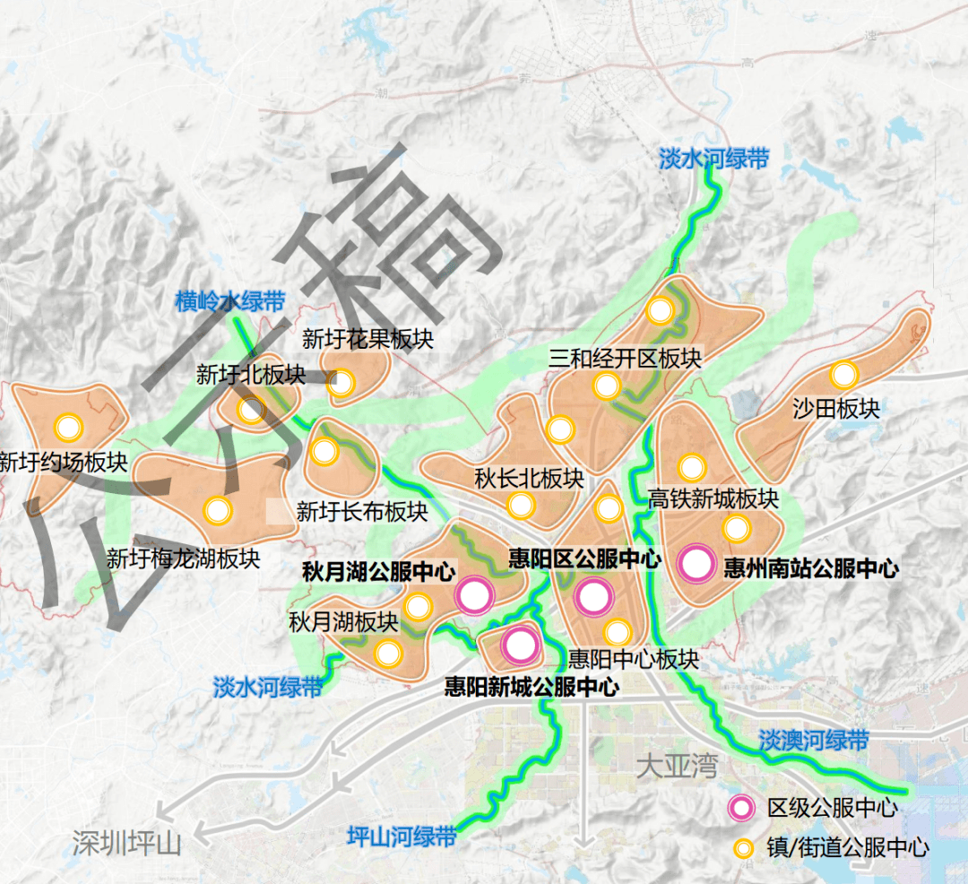 241平方公里惠阳要建临深三生融合发展示范区河背片区规划同步出炉