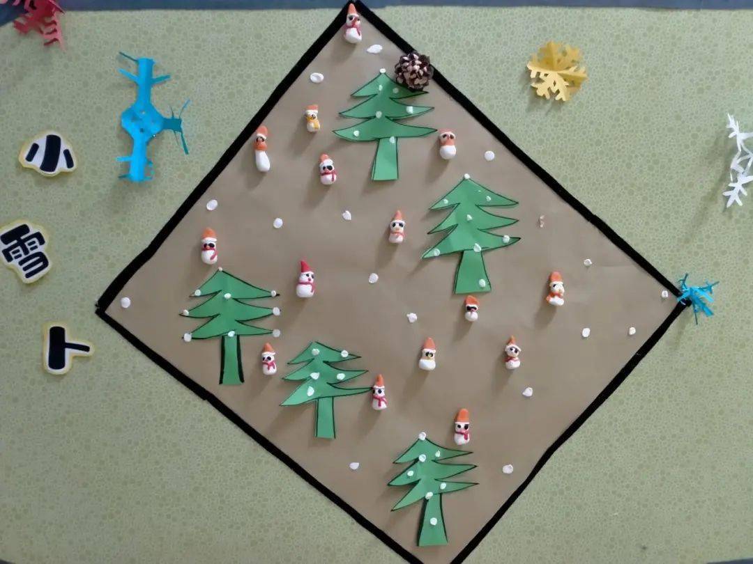 环创新鲜出炉这10所幼儿园冬季优秀环创作品你pick哪一个