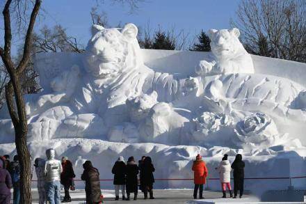 太阳岛|第三十四届哈尔滨太阳岛国际雪雕艺术博览会开园迎客