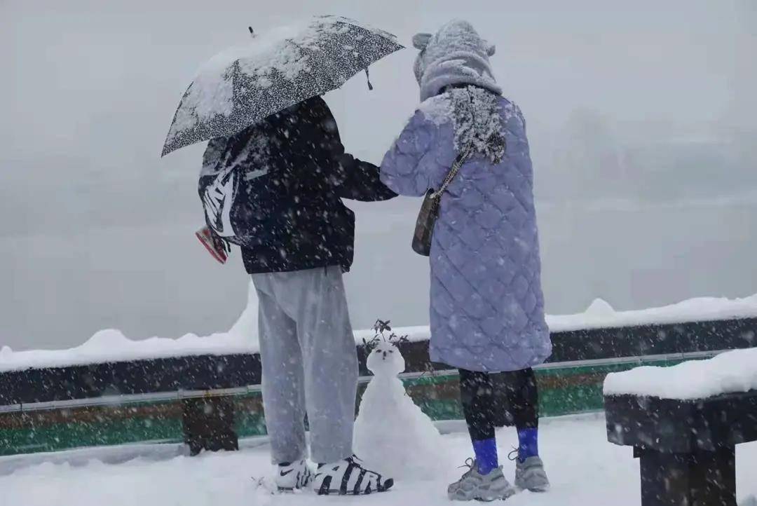 初雪|湖南高校初雪图鉴 第一次这么认真地赏雪