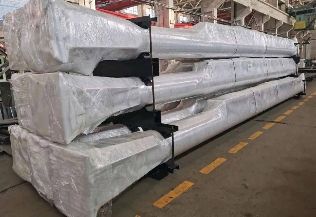 天水锻压出口法国第一批果园防霜机发货