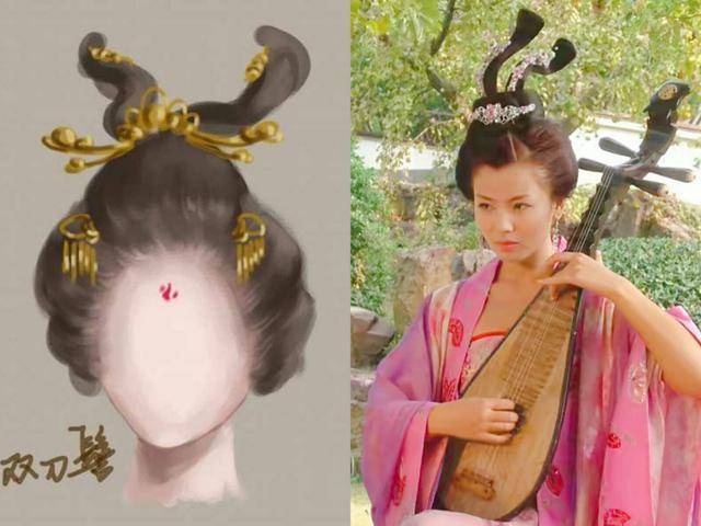 最全！最详细！中国古代发式图鉴_发髻_头发_衍生