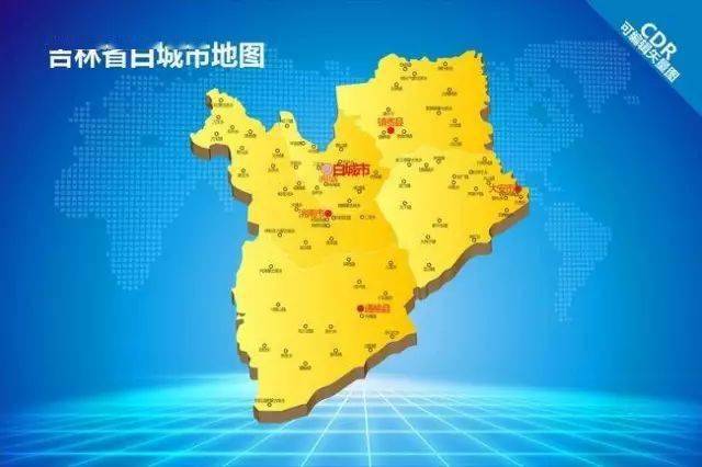 吉林通榆县地图图片