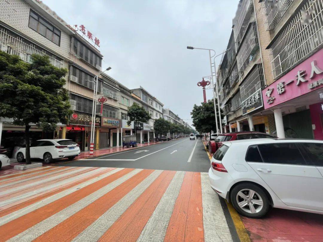 总投约973万普宁里湖镇镇区道路已完成提升改造