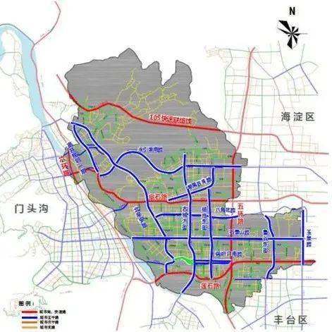 石景山这2条地铁3条道路通车啦!