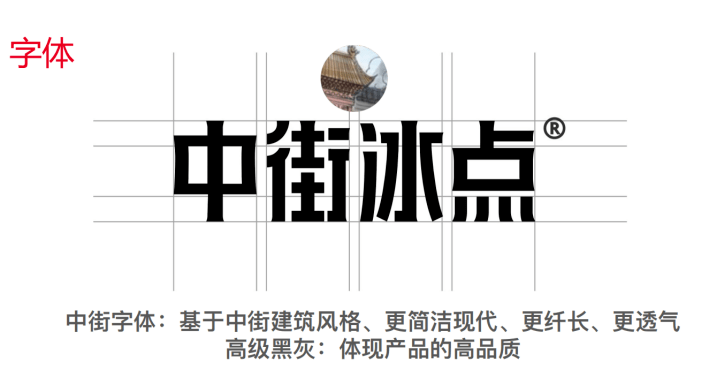 姚承钢先生就中街冰点焕新升级的品牌logo进行讲解.