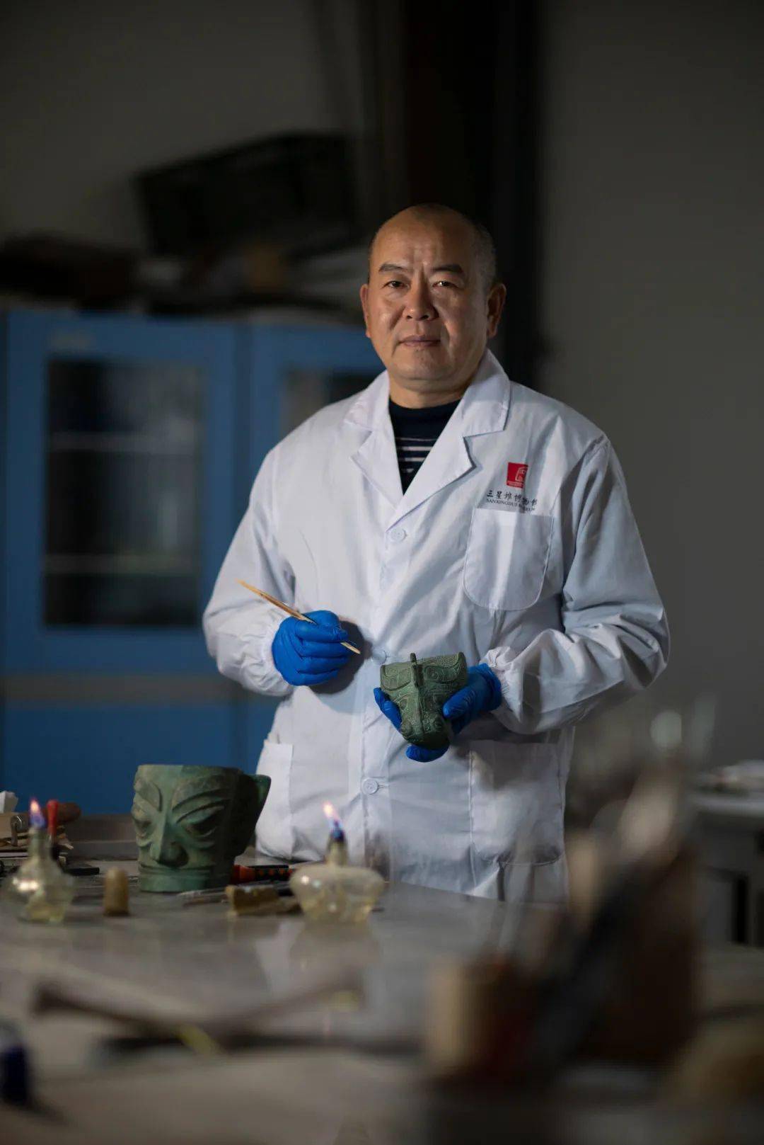 三星堆文物修复师最没办法摸鱼的工作