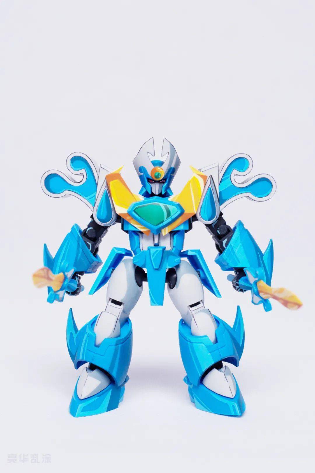 gsc moderoid 光能使者波涛使者风暴使者制作漫画色涂装