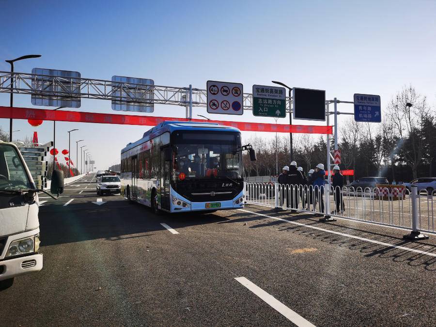 仅用258天宝通街快速路全线贯通潍坊城区进入高架快速时代