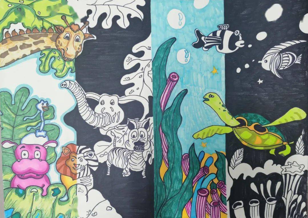 童心绘万物主题绘画作品征集活动获奖作品展示三