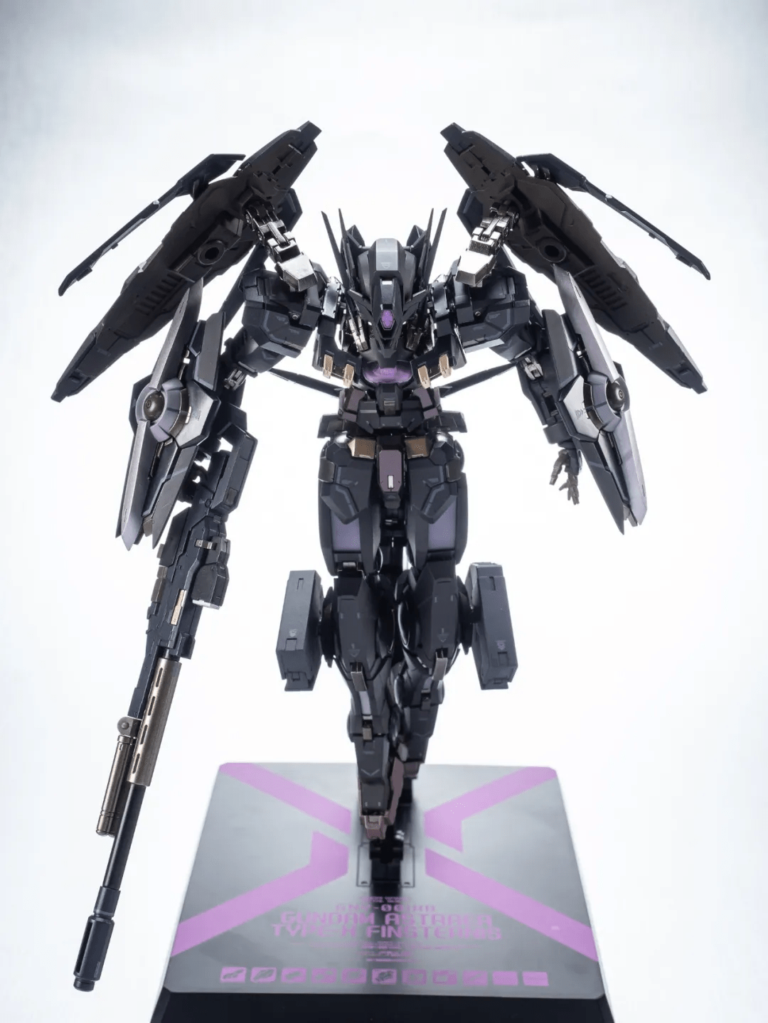 黑色|模玩测评：METAL BUILD 暗黑正义女神高达 TYPE-X FINSTERNIS