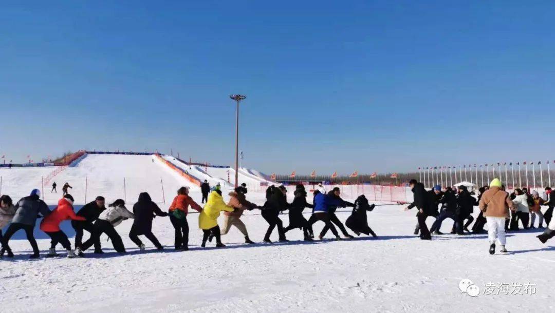 凌海滑雪场图片