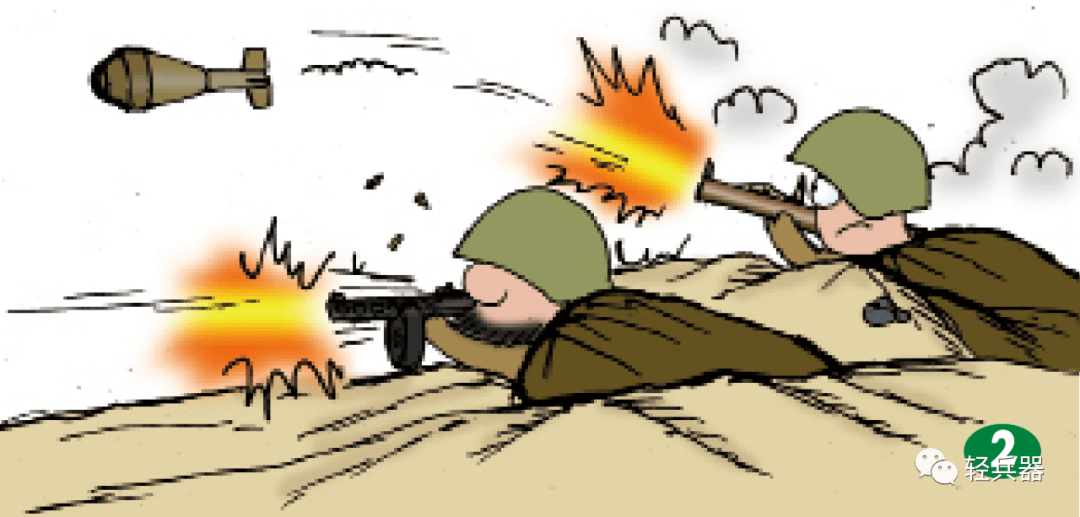 漫画二战德军装甲战术进攻3为啥不能还击