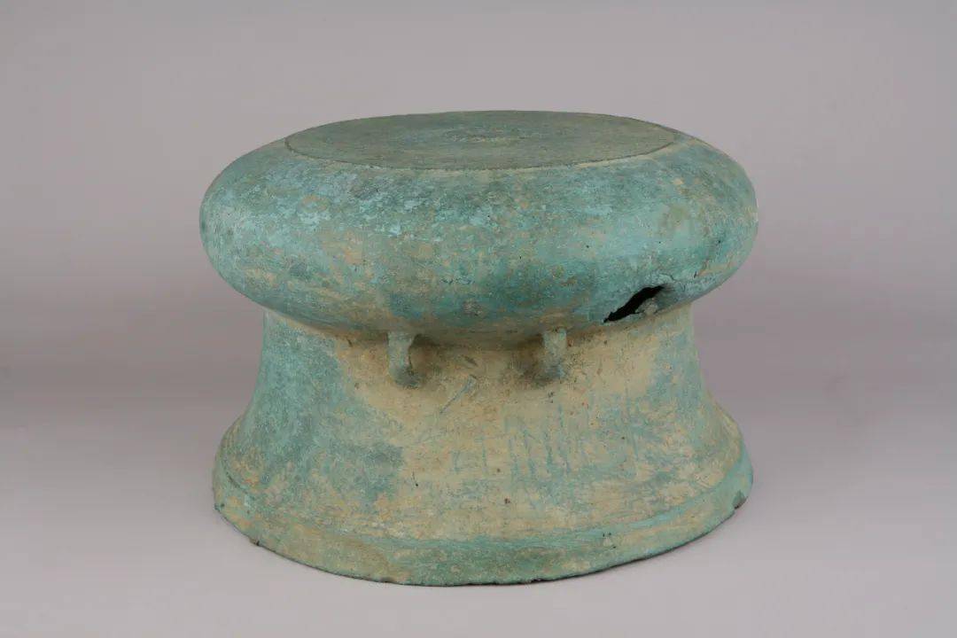 春秋云网纹棱形纹万家坝型铜鼓国家一级文物