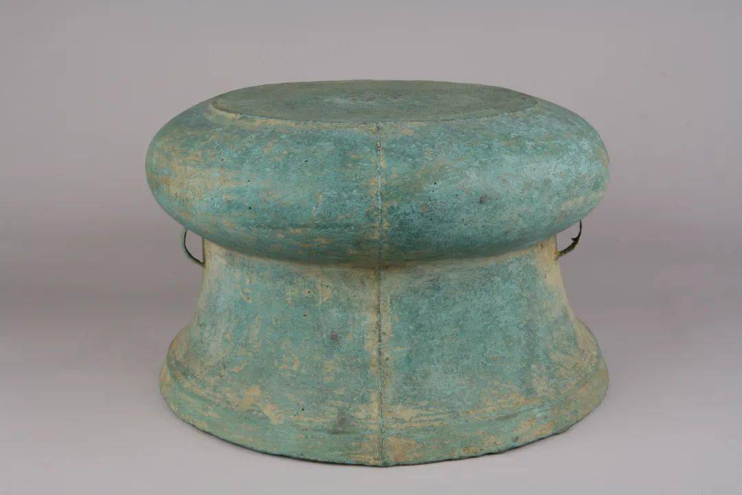 春秋云网纹棱形纹万家坝型铜鼓国家一级文物