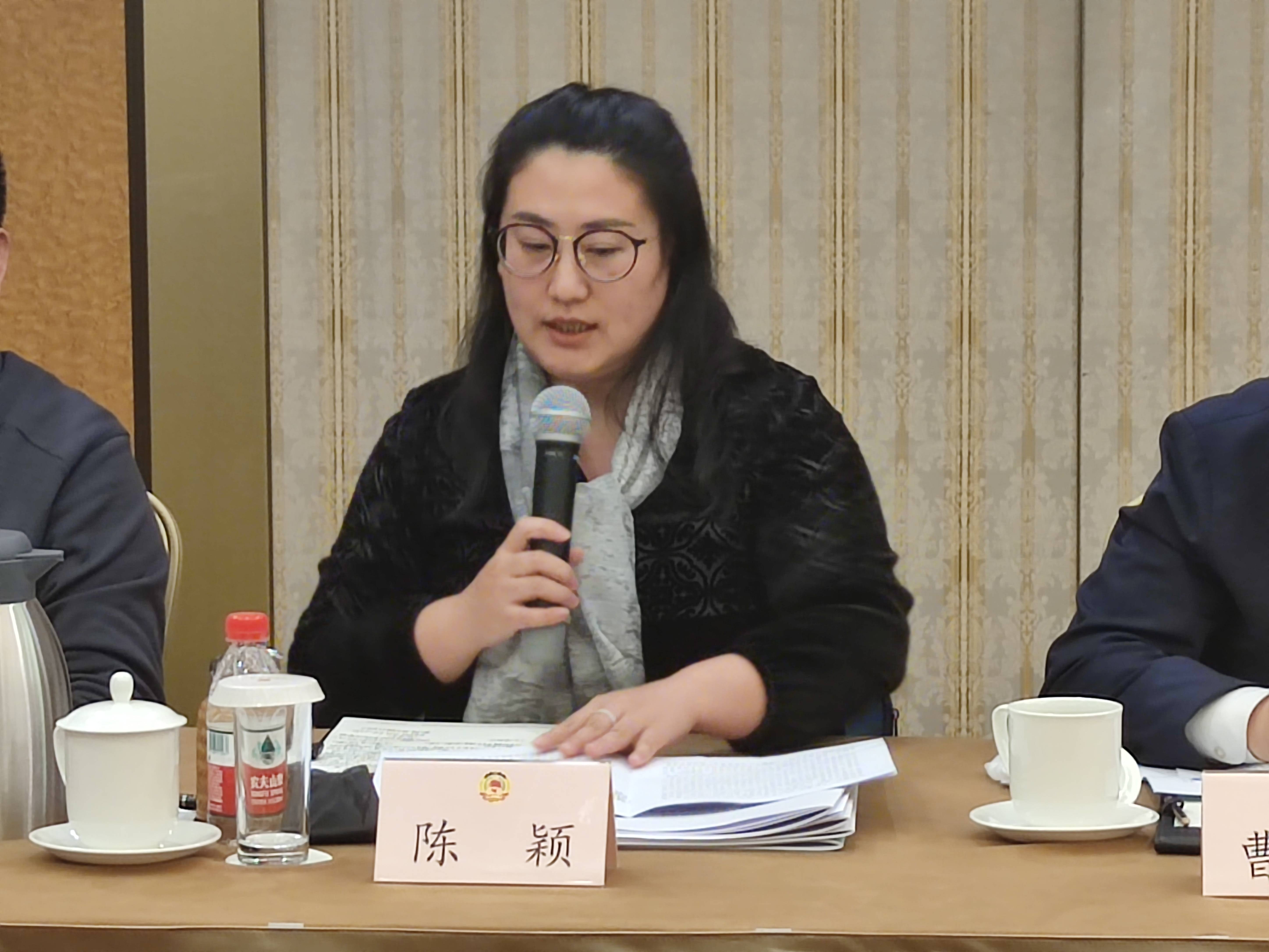 市政协委员,射击奥运冠军陈颖.