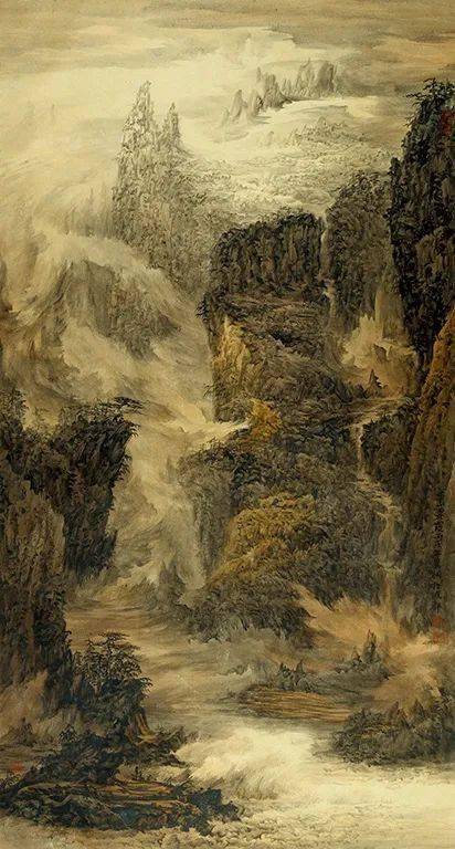 震撼管苠棡的山水让人十分惊叹雄秀神奇沉厚峻逸精雄大气