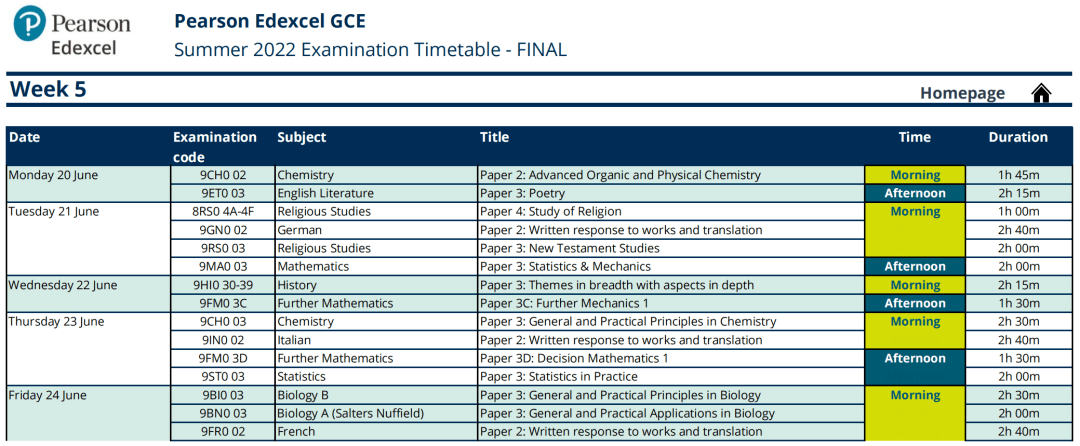 进行|最新官方反馈！2022年夏季A-level/GCSE考试将如期举行！（附考试时间表）