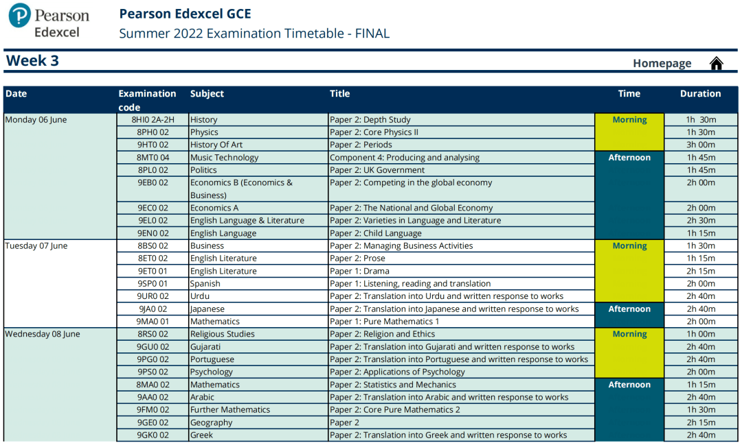 进行|最新官方反馈！2022年夏季A-level/GCSE考试将如期举行！（附考试时间表）