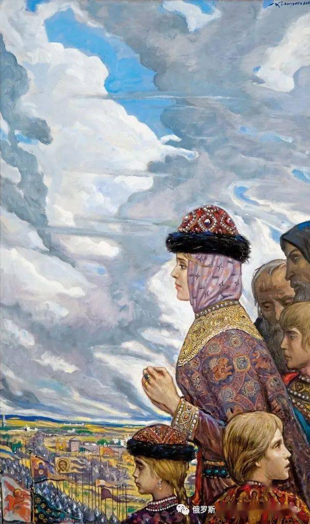 【艺术】俄罗斯画家伊利亚·谢尔盖耶维奇·格拉祖诺夫的作品_油画_列宾_绘画